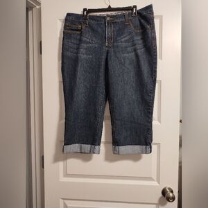 🟢3/$11 Faded Glory Women's Jeans Capris